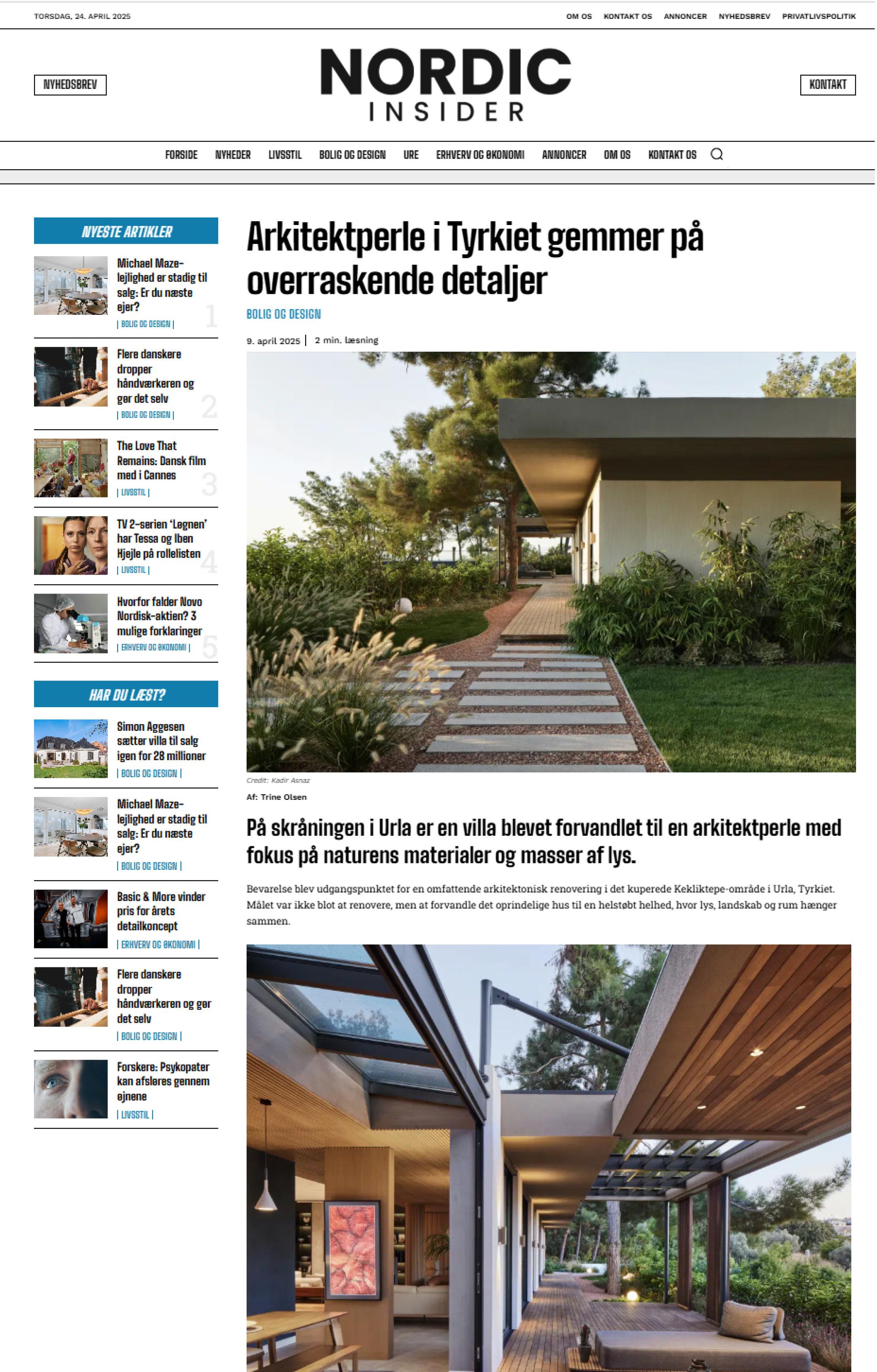 S House in International Websites