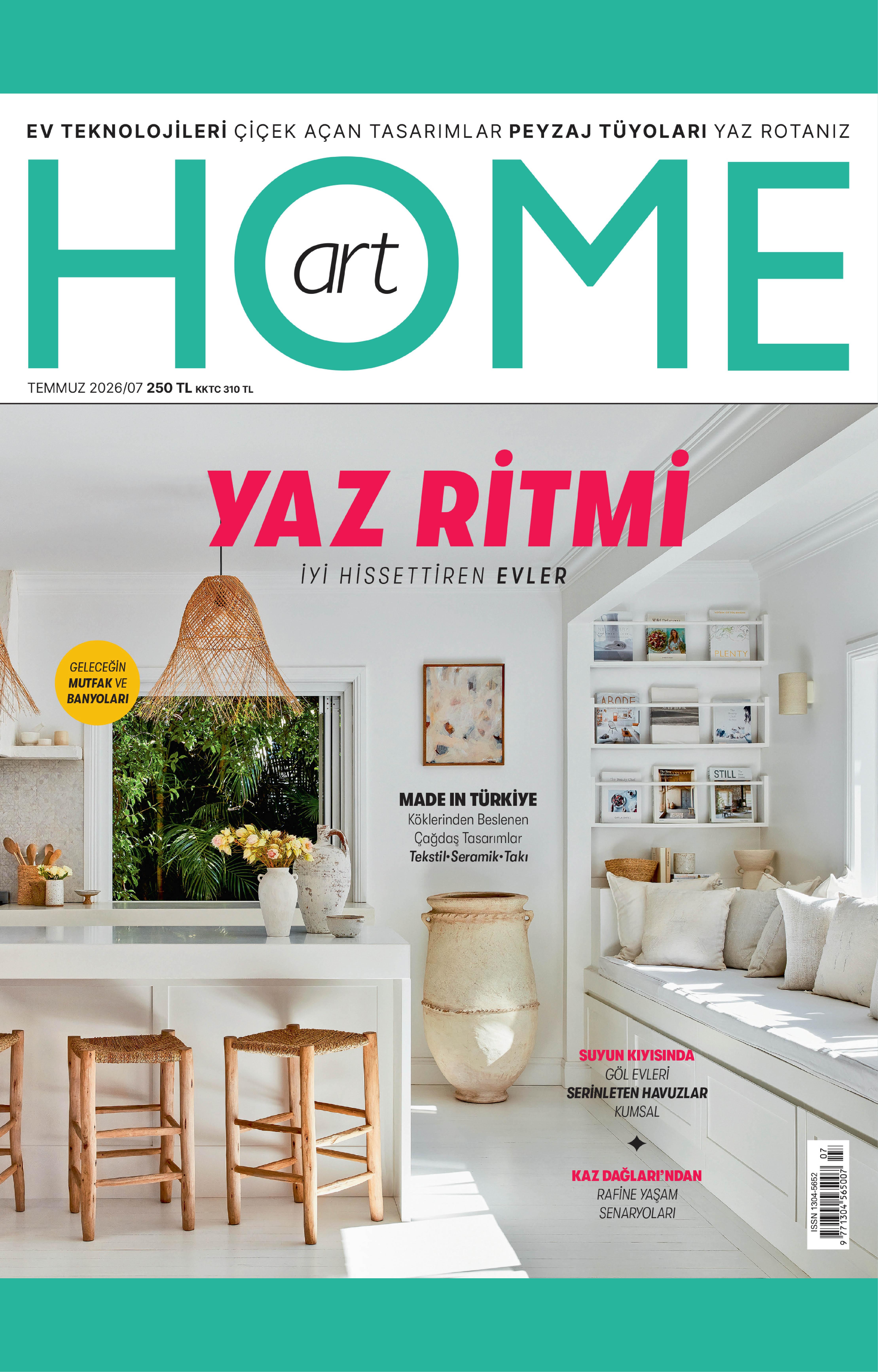 G House featured in the July issue of Homeart!