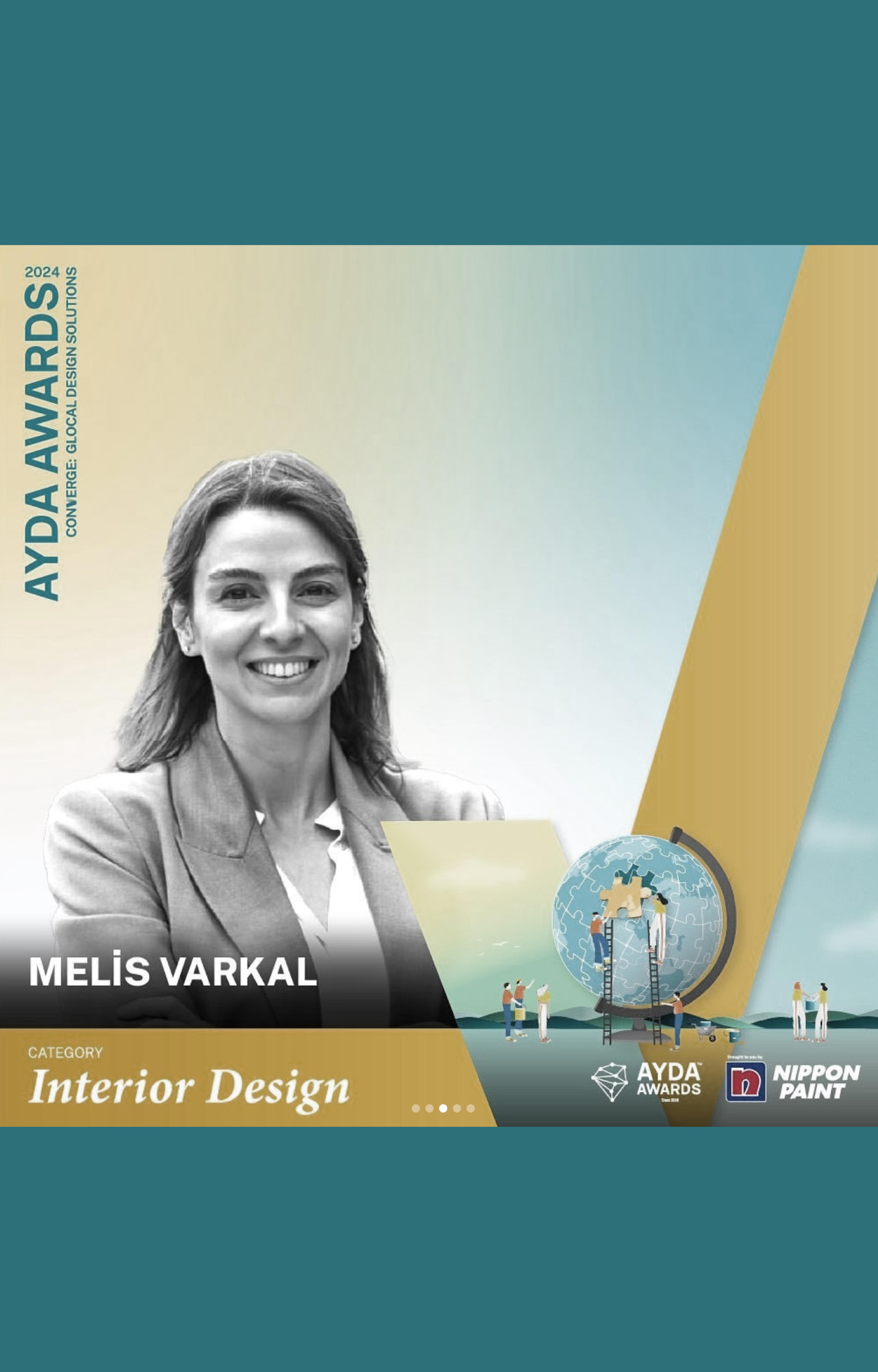 Ayda Awards Jury: Melis Varkal